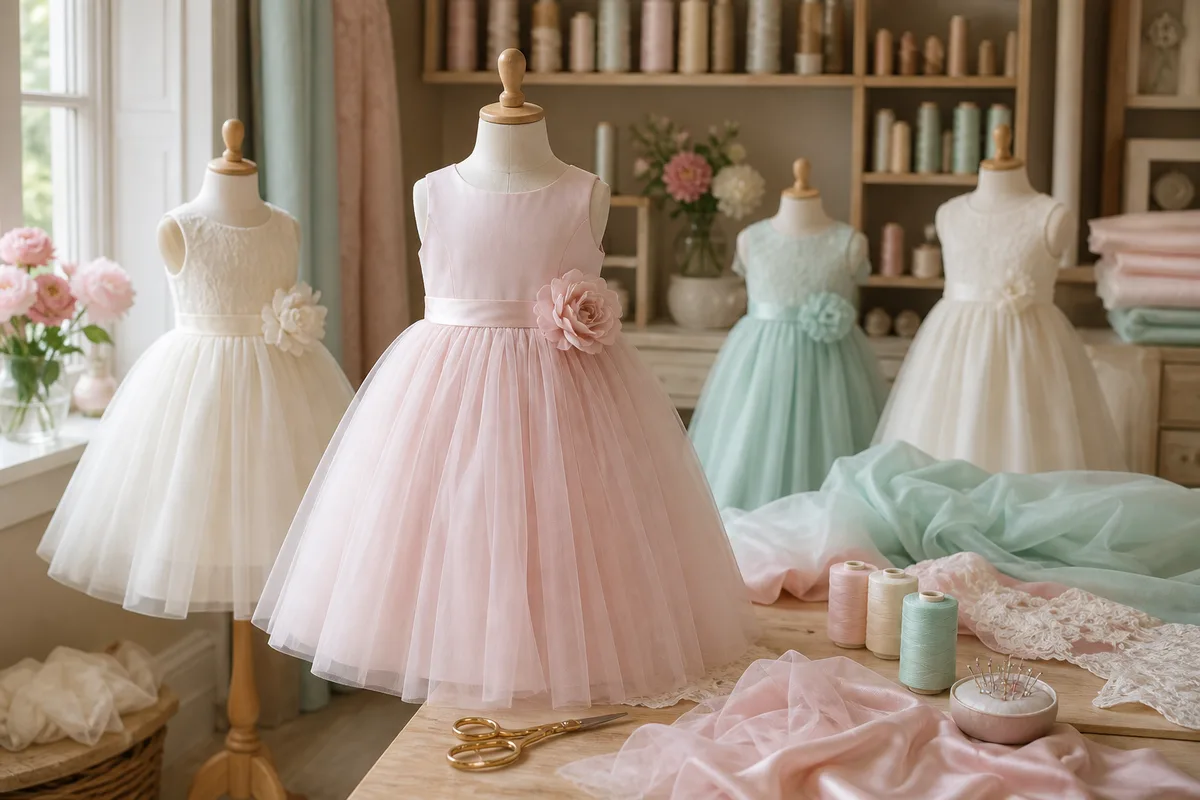 Robe de fillette pour un mariage : bien la choisir