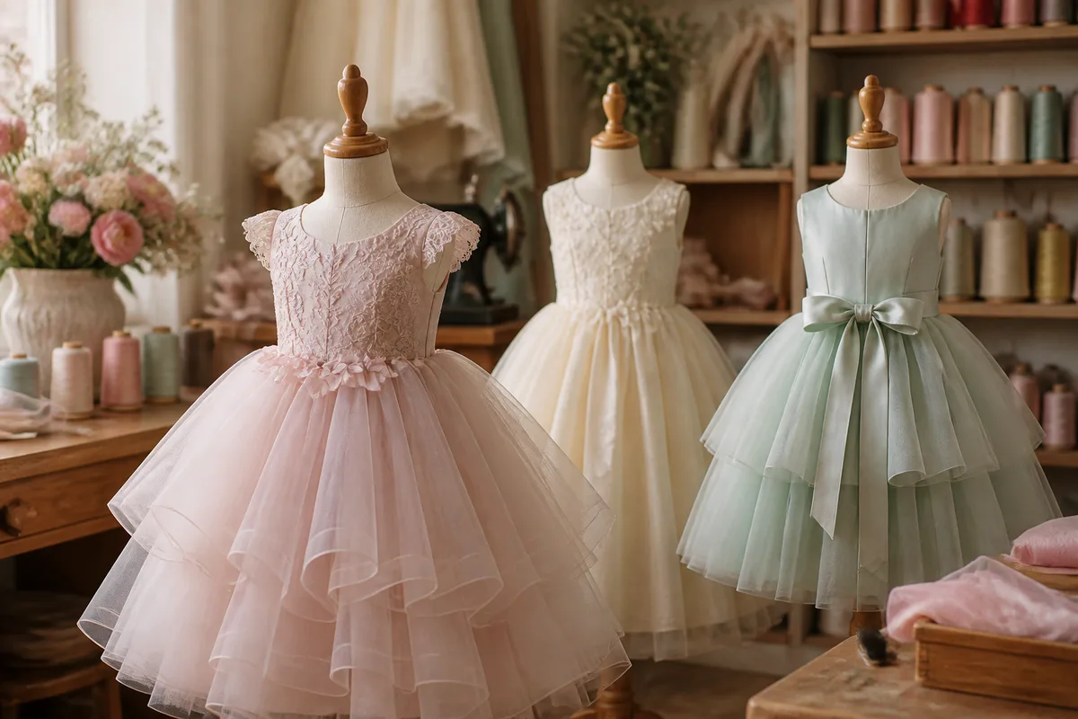 Robe de princesse pour fillette : styles et occasions