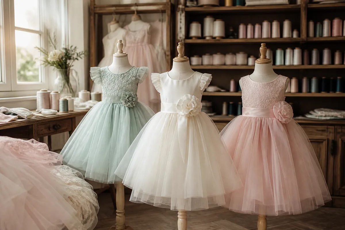 Robes de cérémonie pour filles : le panorama